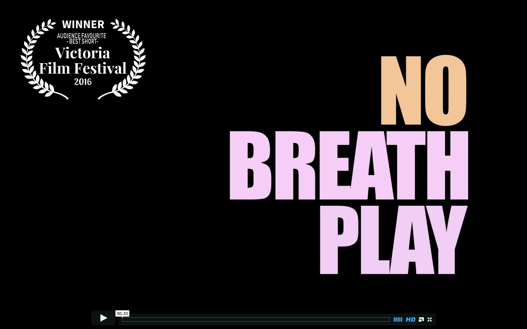 No Breath Play Trailer